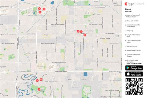 City Of Mesa District Map