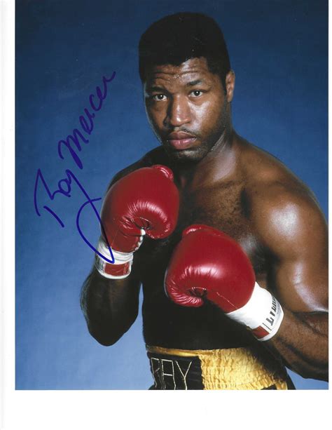 Autographed RAY MERCER 8X10 Boxing Photo - Main Line Autographs