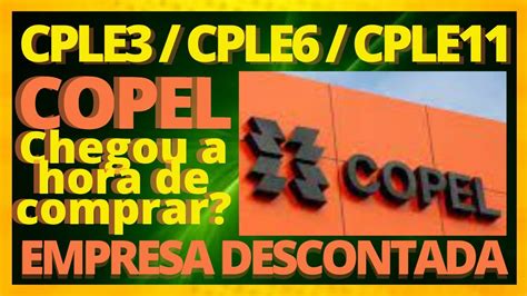 Copel Cple Cple Cple Resultados Melhorando E A Es Caindo