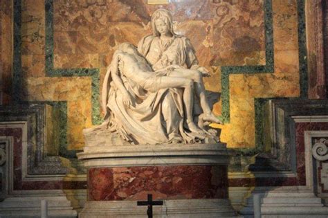 Vatican - Pieta sculpture inside St Peter's Basilica - Ghumakkar ...