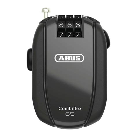 Retractable Cable Lock Abus Combiflex Stopover Insportline