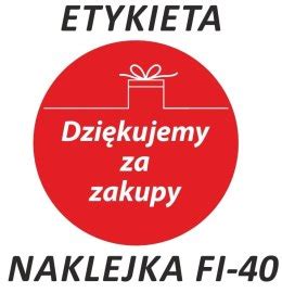 Etykiety Dzi Kujemy Za Zakupy Sklep Kolgraf Shop