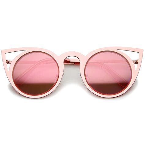 Pink Mirrored Sunglasses