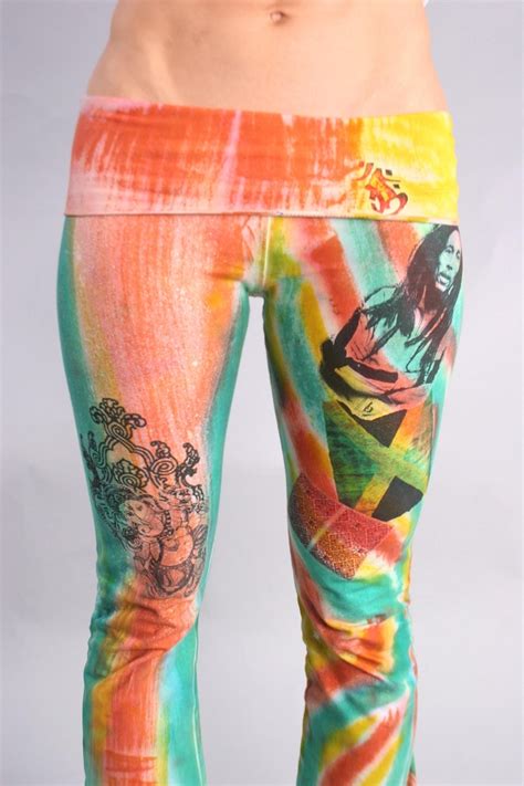 Surprise Pants Artist Painted Yoga Pants