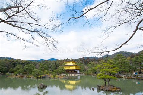 Kinkakuji or Golden Temple in Winter, Kyoto, Japan Stock Image - Image ...