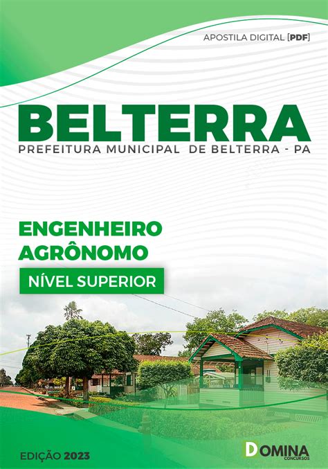 Concurso Para Engenheiro Agronomo - Apostila Concurso Pref Belterra PA 2023 Engenheiro Agrônomo ...