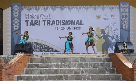 Festival Tari Tradisional Kota Kediri Wadahi Bakat Tari Anak Anak