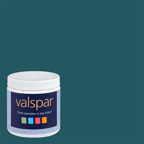 Valspar 8 oz. Paint Sample - Classic Teal in the Paint Samples ...