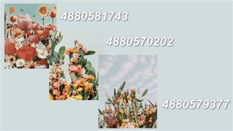 Bloxburg Plant Picture Codes