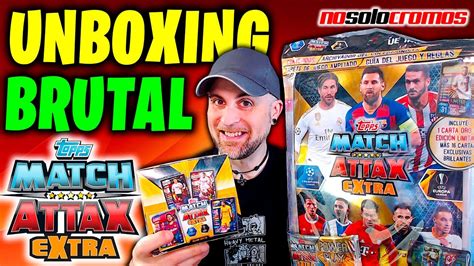 Brutal Match Attax Extra De Topps Unboxing Pack Inicio