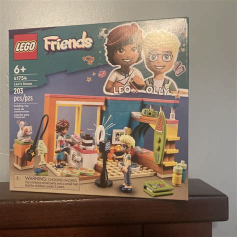 Lego® Friends™ Leo S Room Building Set Model 41754 203pcs Popular Sad Cat 673419374460 Ebay