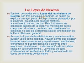 Leyes De Newtom PPT