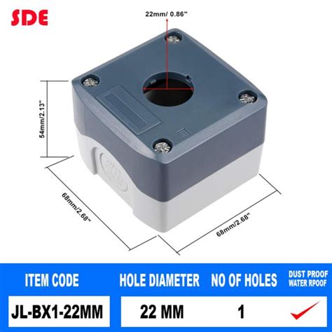 Uni Air SDE Brand Push Button Box Switch Control Station Box 22mm 1