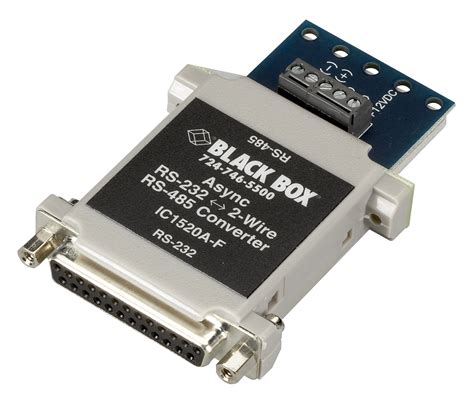 Async Rs232 To Rs485 Interface Converter Db25 To Terminal Block