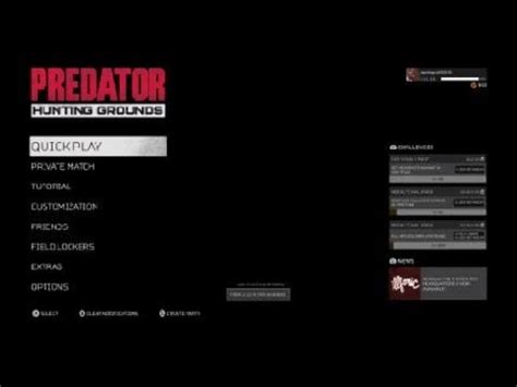 Predator Hunting Grounds Egy Random Meccs Youtube