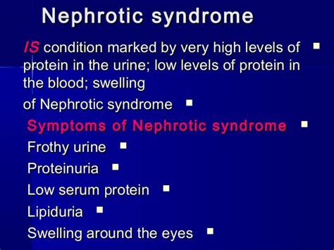 Post Infectious Nephrotic Syndrome Diet - delnews