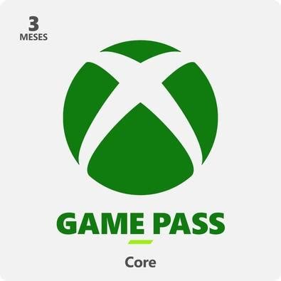 Gift Card Xbox Game Pass Core Meses C Digo Digital Kabum