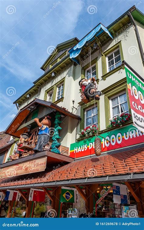 Black Forest In Bavaria Germany Untouched Nature With Mountains