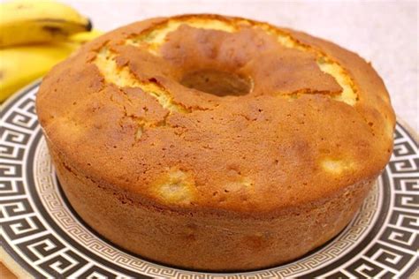 Bolo De Banana De Liquidificador Receita Fácil E Deliciosa