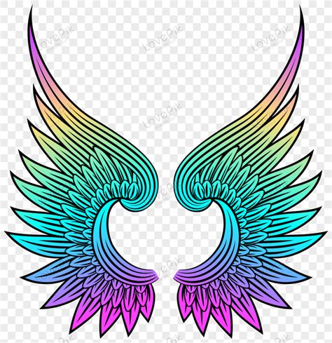 Cute Flying Angel Wings, Shapes, Heavenly, Creative PNG White ...