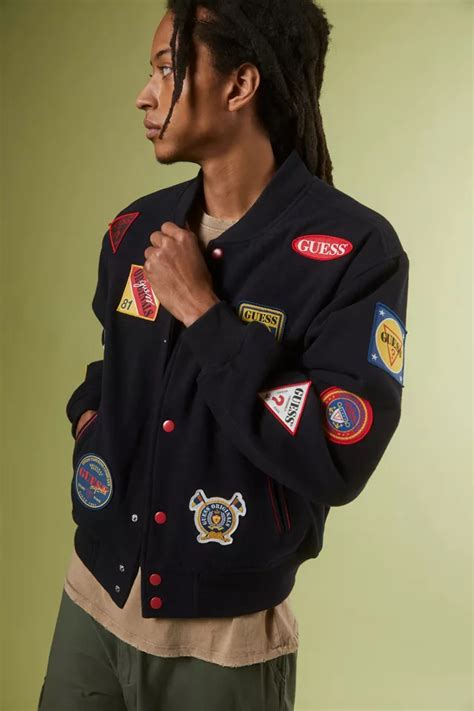 Guess Originals Keen Letterman Jacket Urban Outfitters