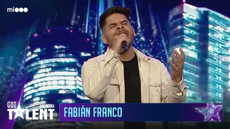 Fabi N Franco Cantante Audiciones Got Talent Argentina Youtube