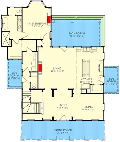 Plantation Homes Floor Plans - House Decor Concept Ideas