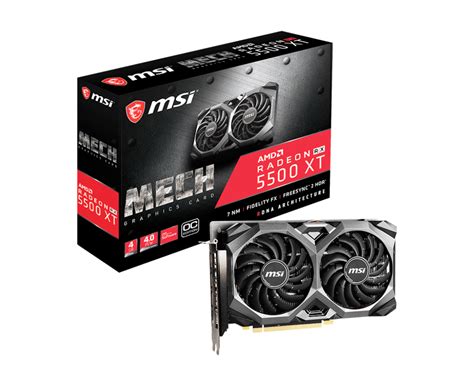 Radeon Rx 5500 Xt Mech 4g Oc