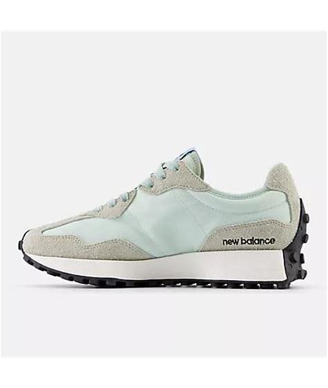 Zapatillas New Balance 327 Mujer Gris Azul