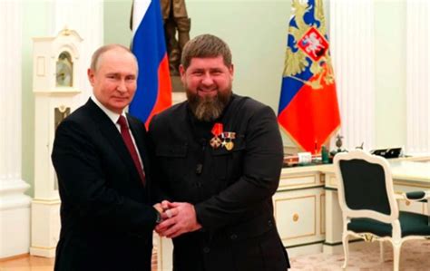 Kadyrov Awarded Putin An Order Buna Time