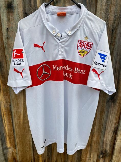 Puma VFB Stuttgart Home Jersey 2014 15 Bundesliga Season Medium Men S