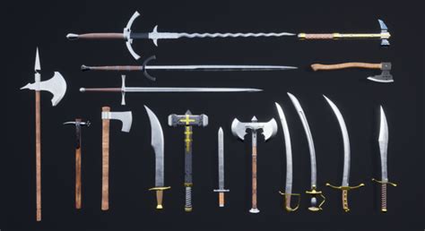 Realistic Medieval Weapons Pack in Weapons - UE Marketplace