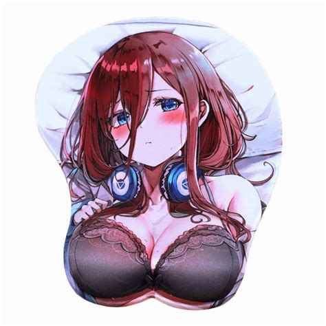 Catxaa 3d Mouse Pad The Quintessential Quintuplets Nakano Mat For