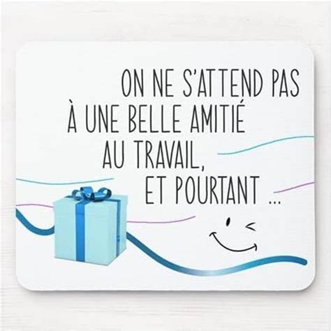 Tapis De Souris Humour Coll Gue Amiti Tasse Message Dr Le Id E Cadeau