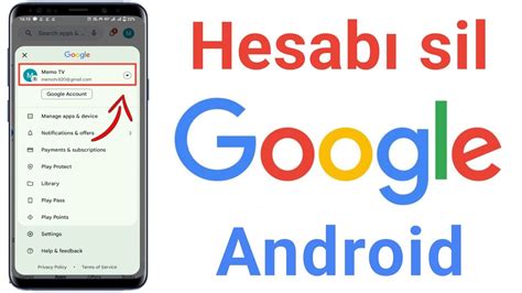 Google Hesap Kaldırma Telefondan Gmail Hesap Silme 2024 YouTube