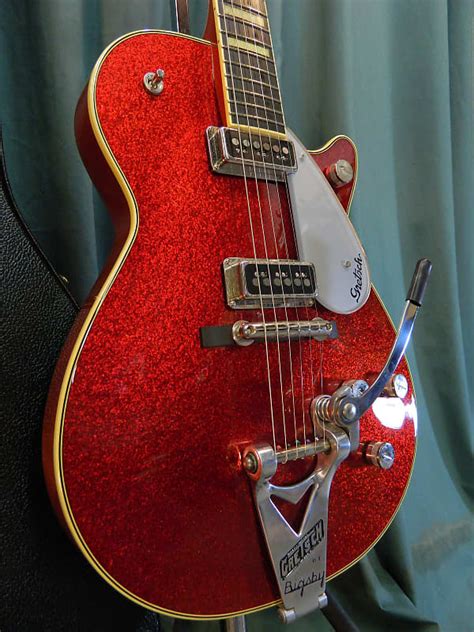 Gretsch G6129t Rdsp Ltd15 Duo Jet 2015 Red Sparkle Reverb