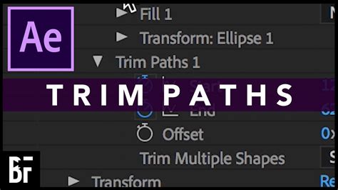 The Basics Of Trim Paths In After Effects YouTube