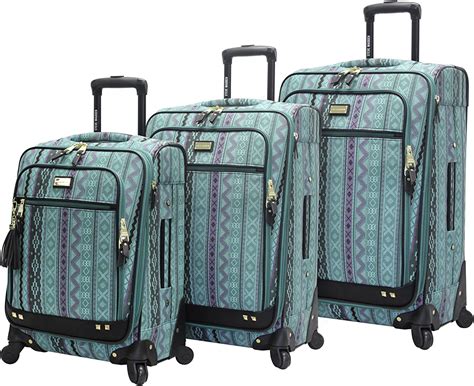 される Steve Madden Designer Luggage Collection Lightweight Softside