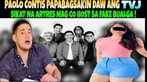 Paolo Contis Papabagsakin Ang Tvj Sikat Na Aktres Mag Co Host Sa Fake