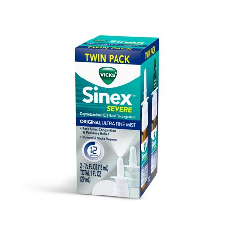 Sinex Severe Original Ultra Fine Mist Nasal Spray