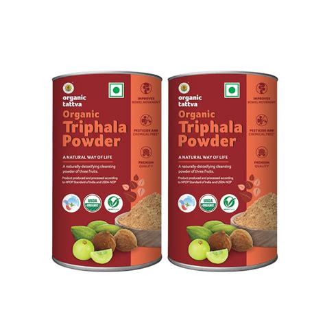 Buy Organic Tattva Organic Triphala Powder Gram For Gastro