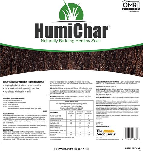 The Andersons Humichar Organic Soil Amendment With Humic Acid And