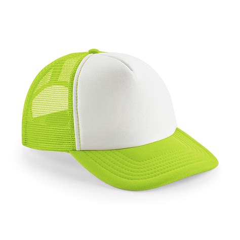 Cappello Unisex Limebianco A 5 Pannelli Da Personalizzare Vintage