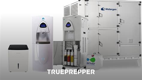 Best Atmospheric Water Generator | Make Water From Air | TruePrepper