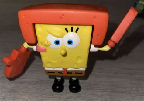 Karate Spongebob Squarepants Jakks Pacific Poseable Figure 2009 Nickelodeon £3500 Picclick Uk