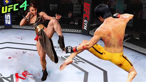 Bruce Lee Vs Chun Li Street Fighter Ea Sports Ufc Youtube