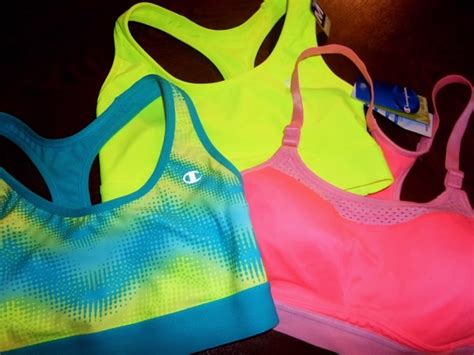 The Show-Off & Double Dry Absolute Workout II Sports Bras from Champion