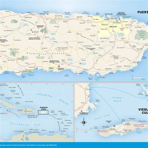 Printable Puerto Rico Map