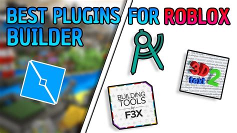 Best Plugins To Build In Roblox Studio Youtube