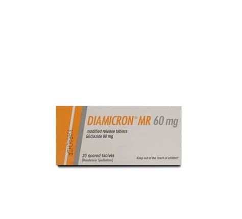 Diamicron-MR 60mg Tablet 10 'S - Uses, Formula, Side Effects